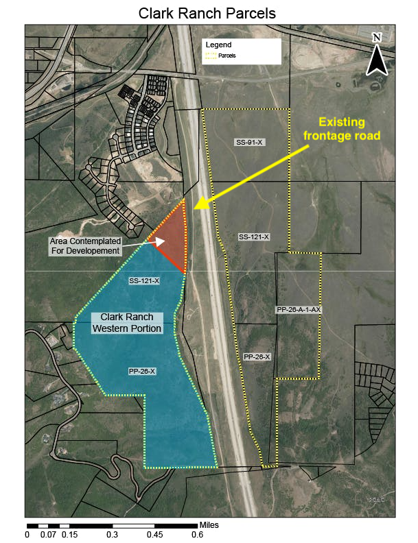 Clark Ranch parcel map